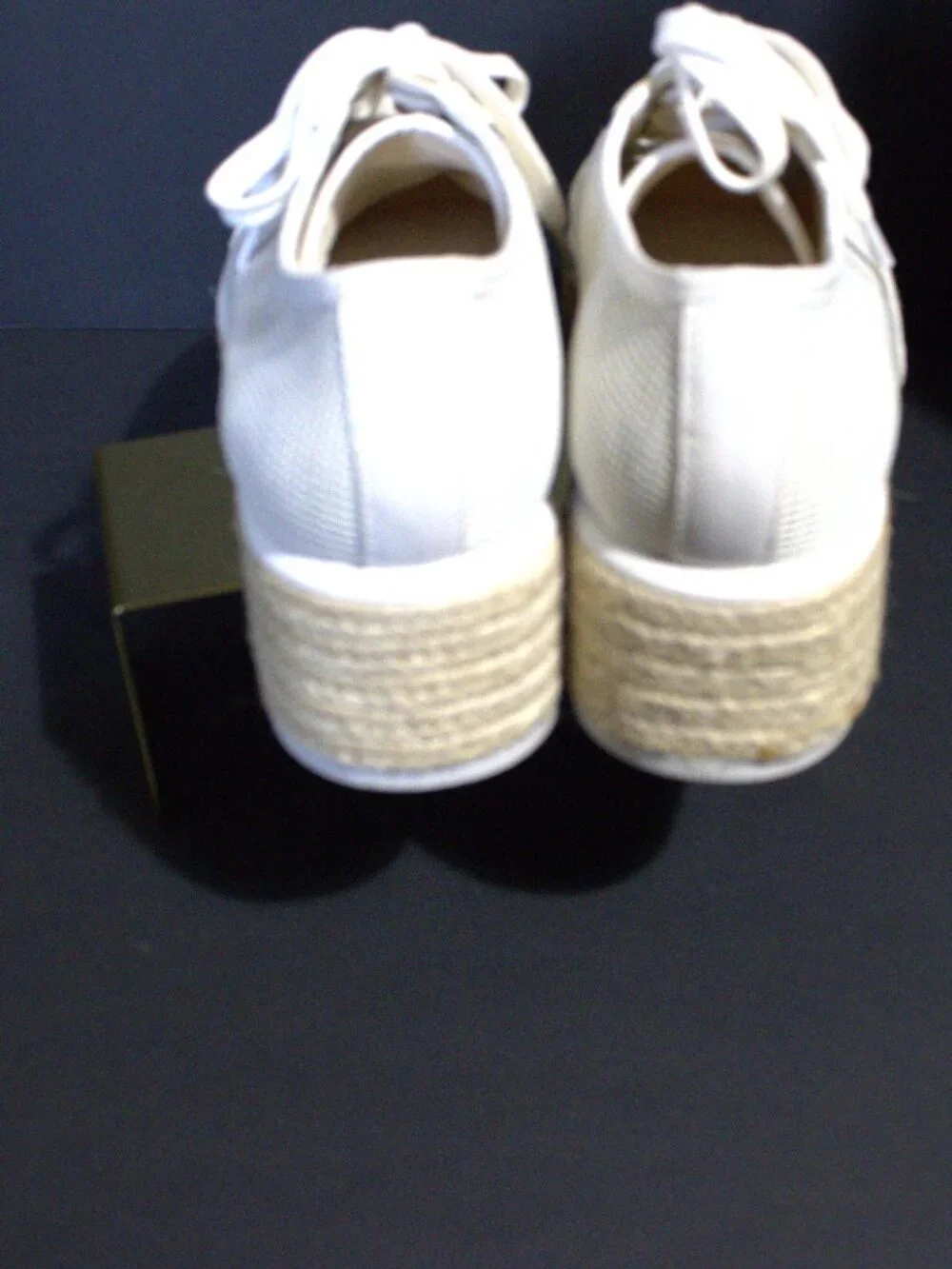 Dolce Vita Lace up Espadrilles, with a straw wedge hill, So Cute. Size 11 B